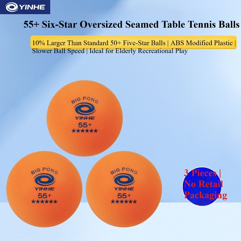 Table Tennis Olympics - ลูกปิงปอง YINHE 5/6 ดาว ขนาด 50+/55+