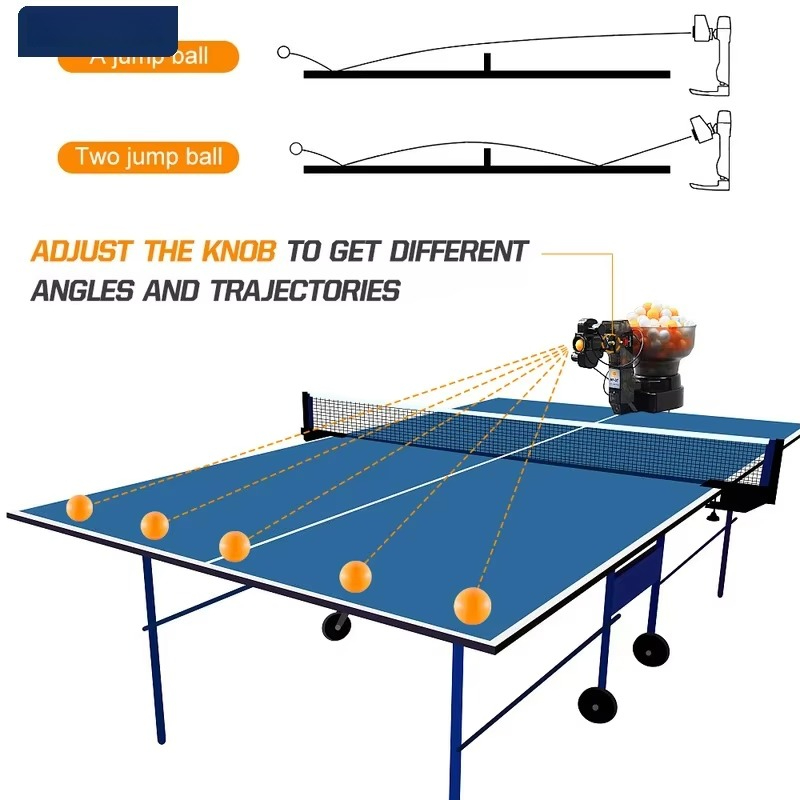 หุ่นยนต์ปิงปองพร้อมระบบหมุนหลา - Table Tennis Olympics บทวิจารณ์และราคา