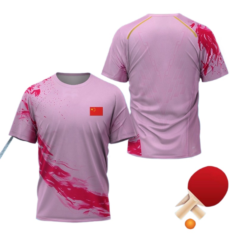CHN ไชน่าเนชั่นแนล ดราก้อนเสื้ - Table Tennis Zhang Jike บทวิจารณ์และราคา